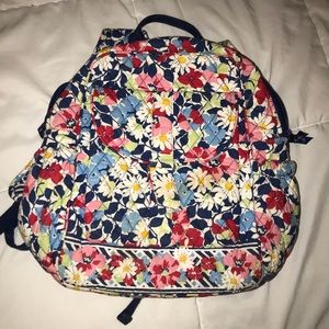 floral vera bradley backpack
